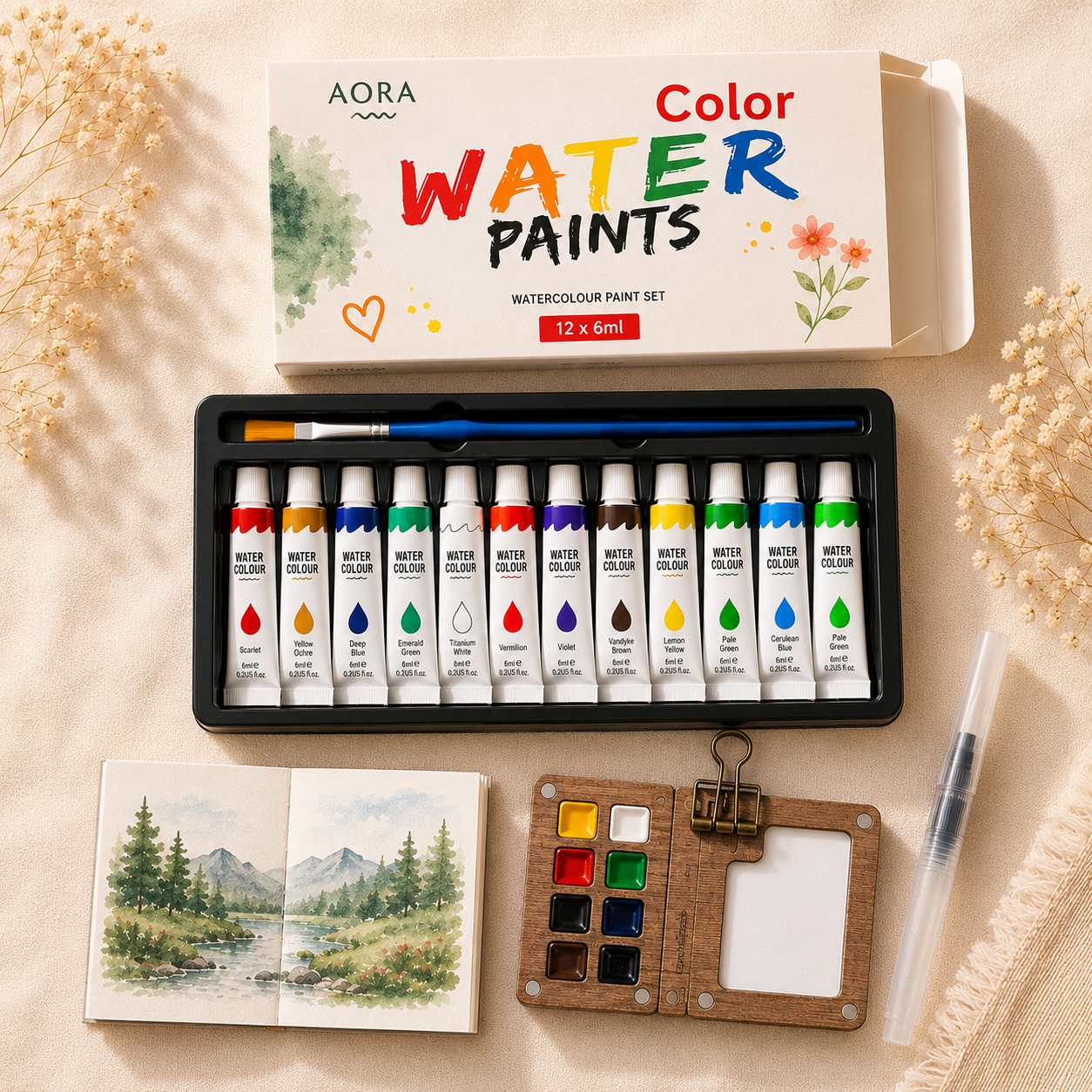 Set mini acuarelas