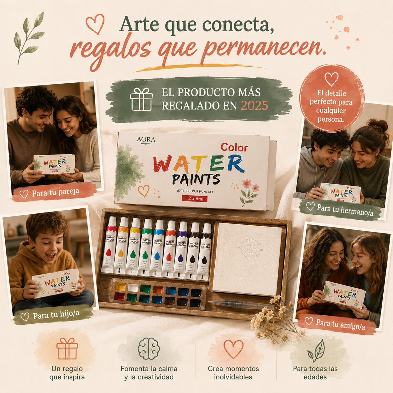 Set mini acuarelas